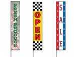 Business Retail Rectangle Flags