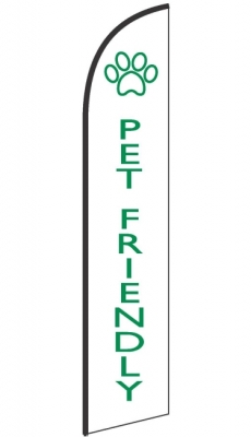 White and Green Pet Friendly