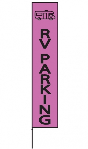 Rectangle Parking with RV - Lavender