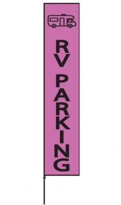 Rectangle Parking with RV - Lavender